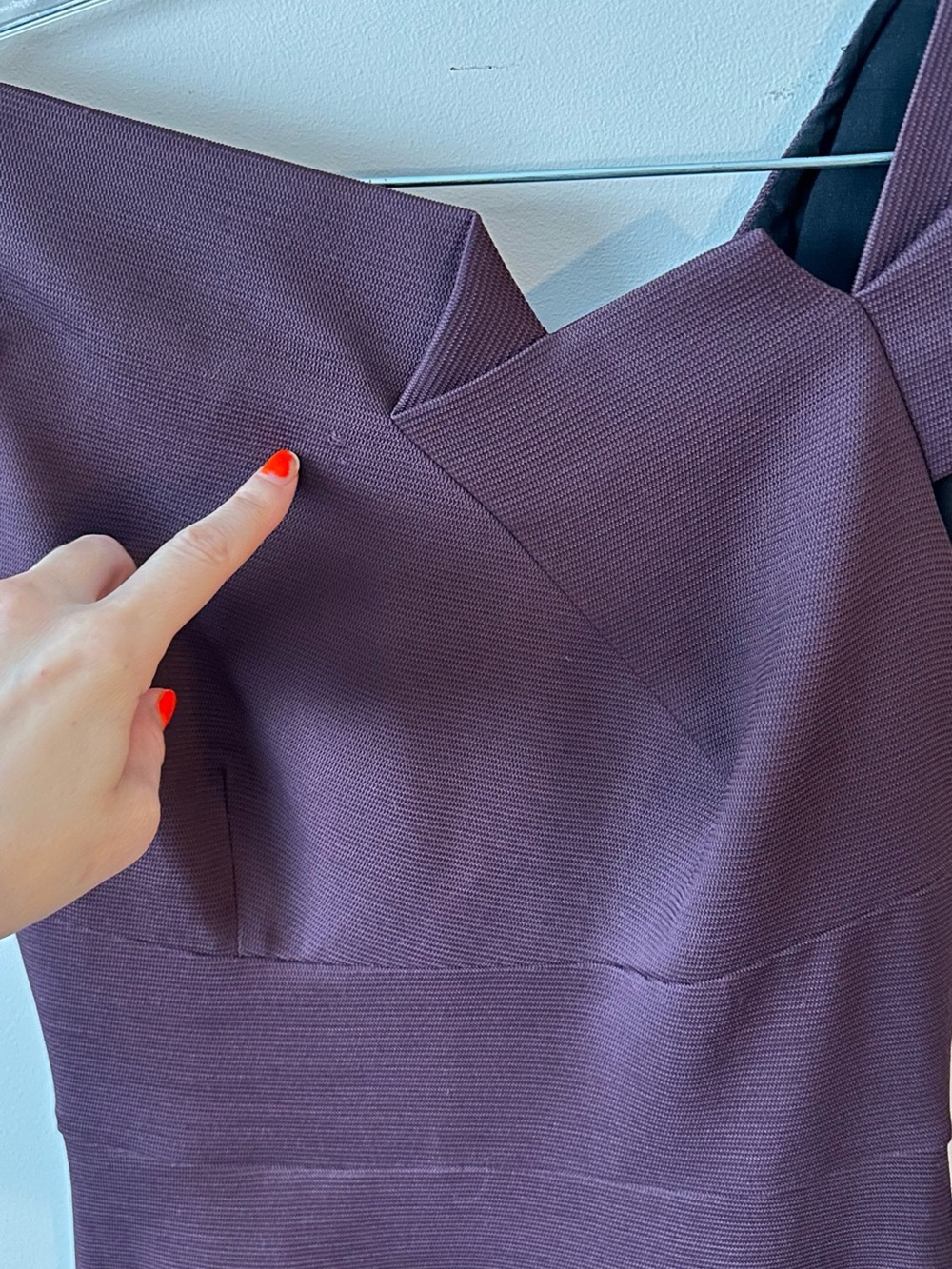 Roland Mouret Plum Sheath Dress - Picture 8 of 8